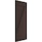 Ekena Millwork True Fit PVC Four Board Joined Board-n-Batten Shutters w/Z-Bar, Raisin Brown , 21 1/2W x 44H, PR TFP102BBF21X044TB - alternate 4